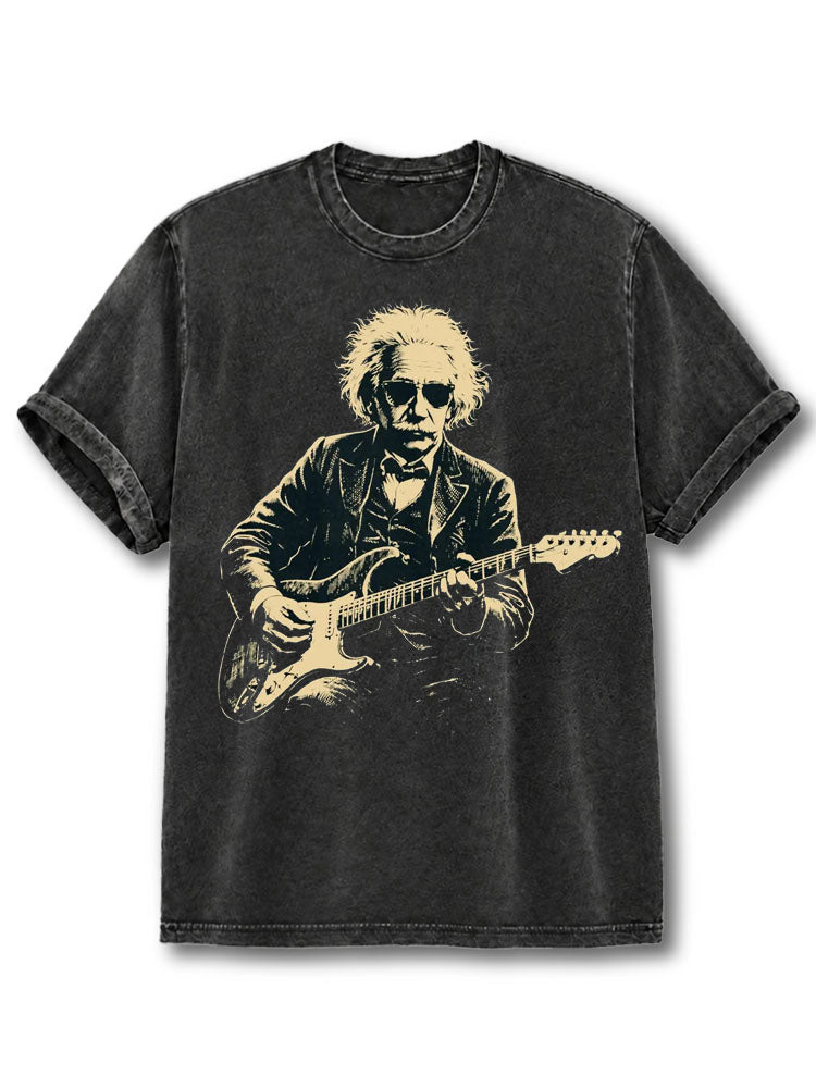 Rock Einstein Washed T-Shirt