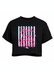 Read more books Run more miles Crop Tops