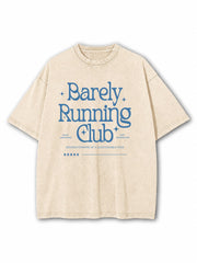 Barely Running Club Washed T-Shirt