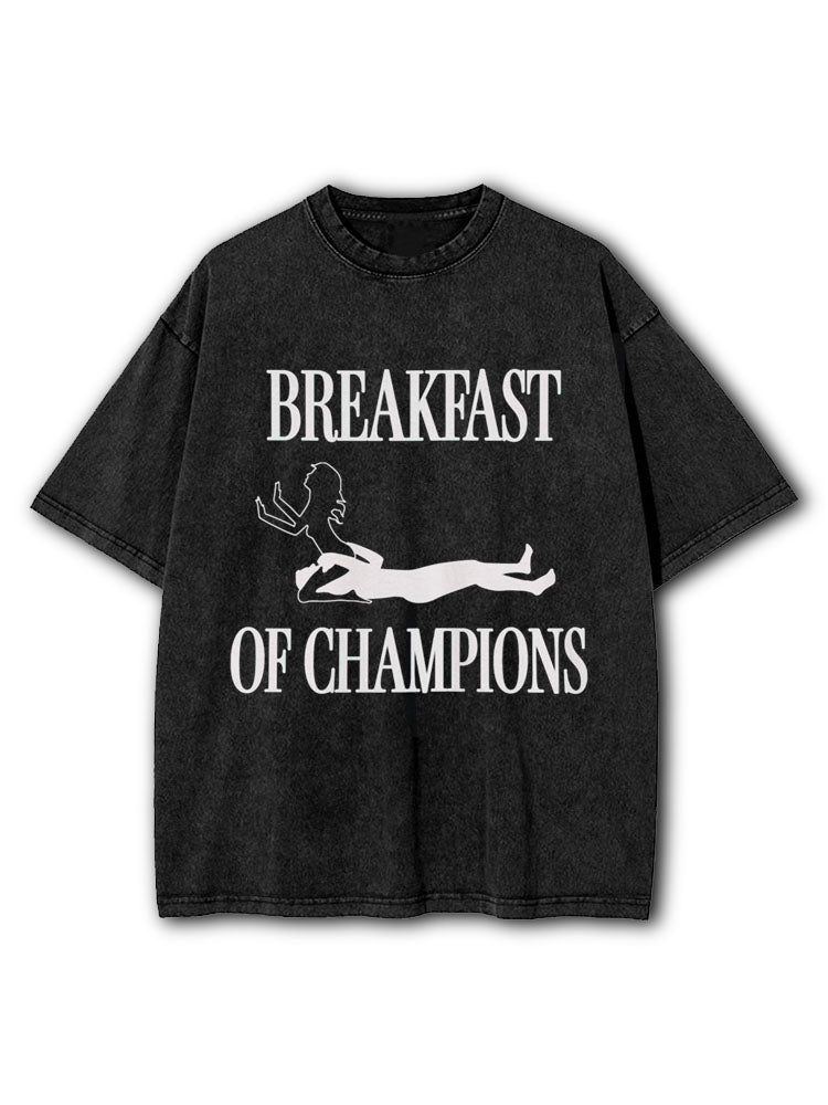 Breakfast of Champions Washed T-Shirt