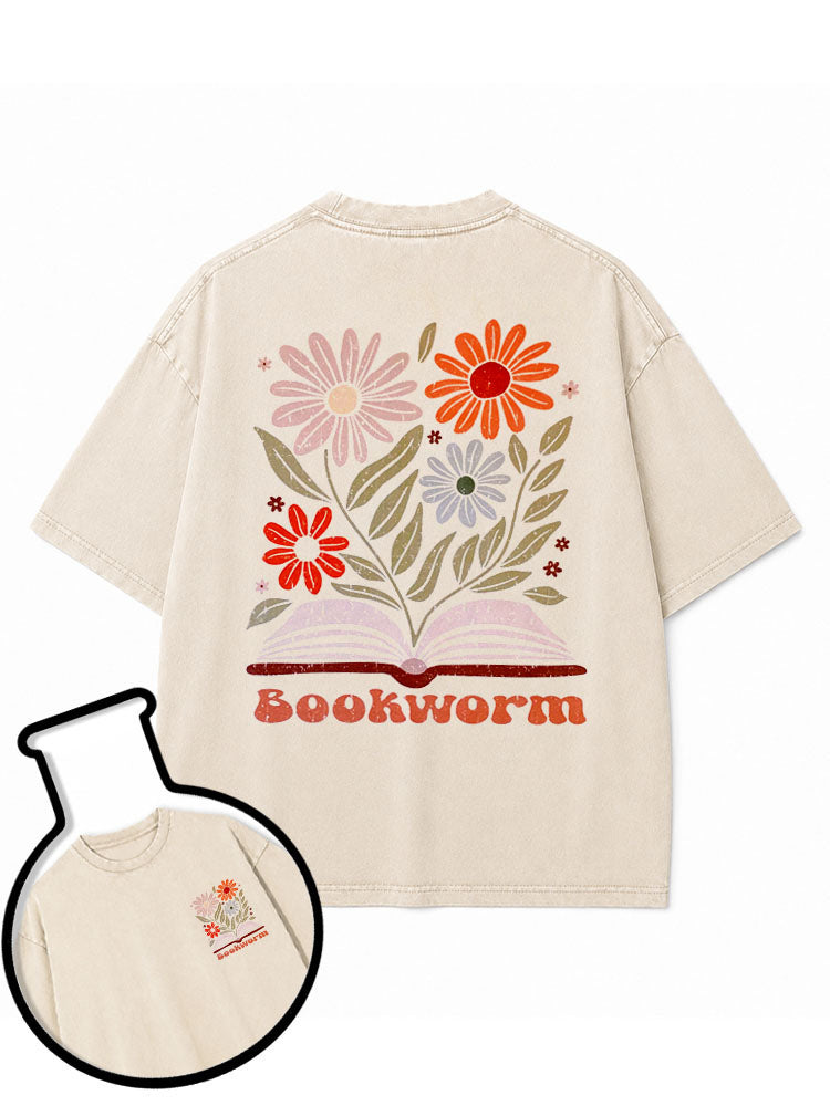 BOOKWORM Washed T-Shirt