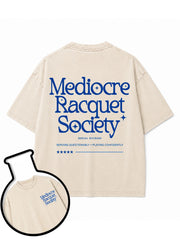 Mediocre Racquet Society Washed T-Shirt