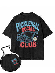 PICKLEBALL SOCIAL CLUB Washed T-Shirt