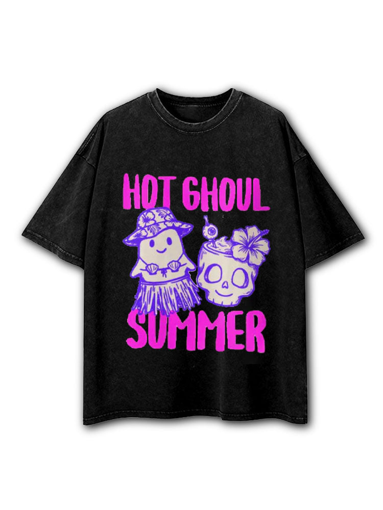 Hot Ghoul Summer Washed T-Shirt