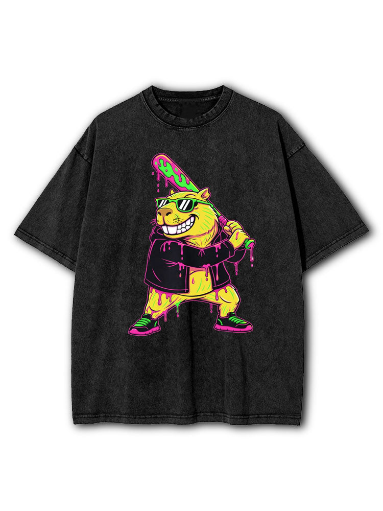 Drip Washed T-Shirt