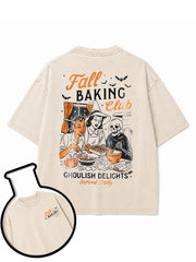 FALL BAKING CLUB Washed T-Shirt
