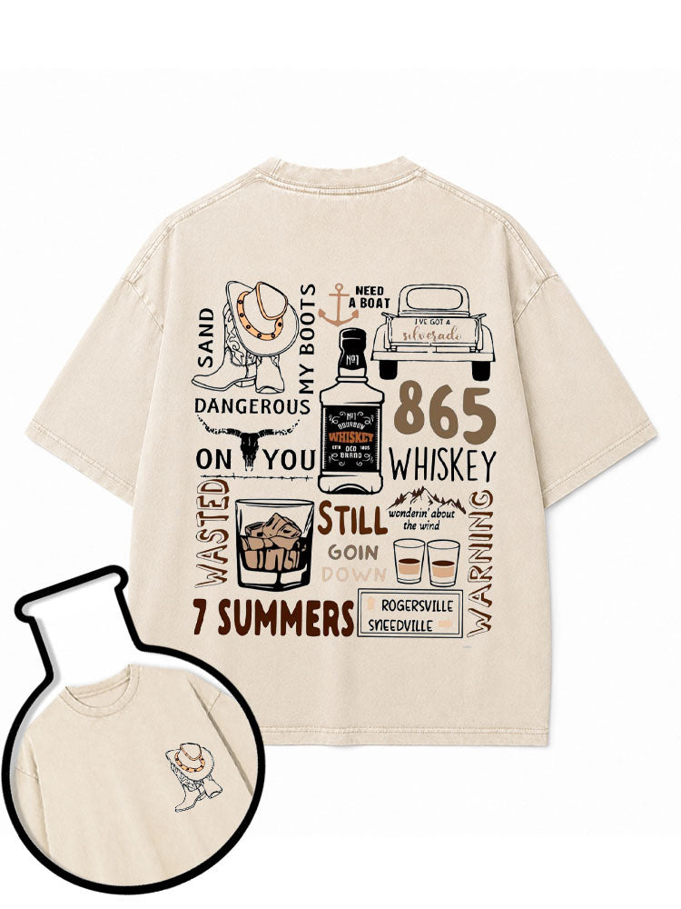 Whiskey Country Washed T-Shirt
