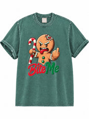 Bite Me Washed T-Shirt