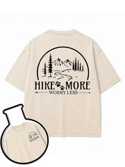 HIKE MORE WORRY LESS  Washed T-Shirt