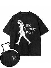 THE NORWAY WALK Washed T-Shirt