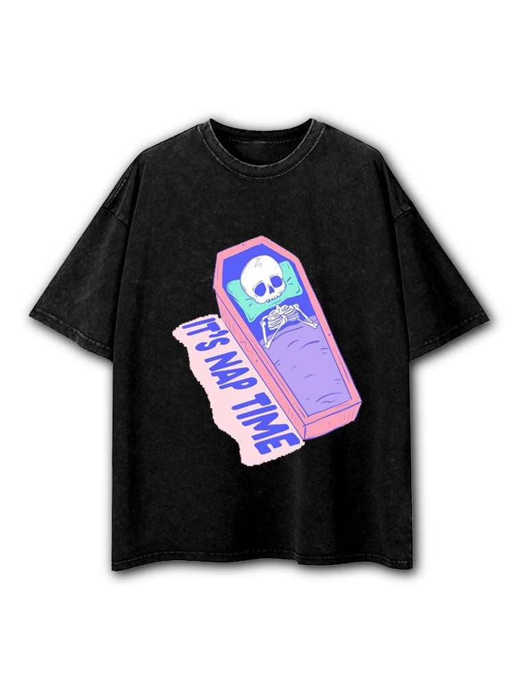 It’s Nap Time Washed T-Shirt