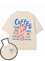 EVERY MORNING RUNNING Washed T-Shirt