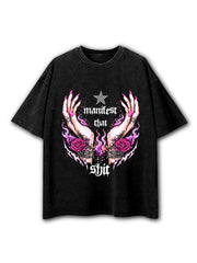 Manifest That Shit Washed T-Shirt