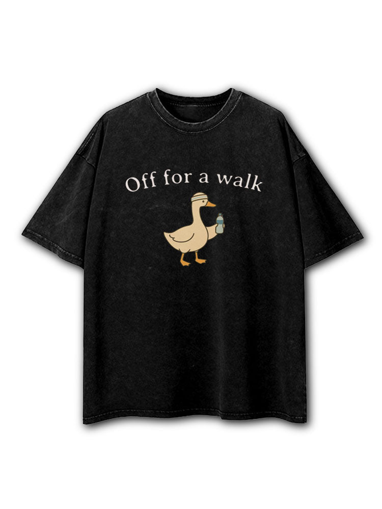 Walking Goose Washed T-Shirt