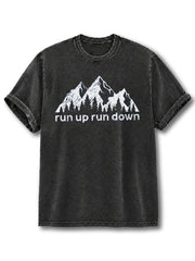 Run Up Run Down Washed T-Shirt