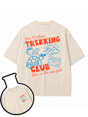The Tortoise Trekking Club Washed T-Shirt