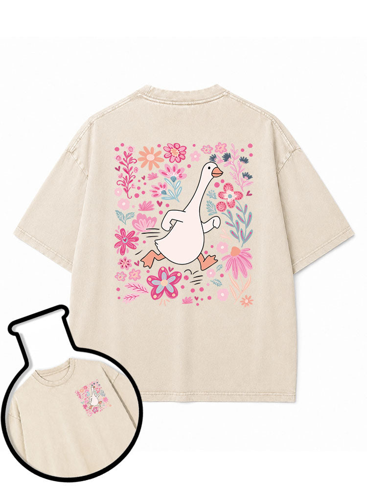 Off For A Run Washed T-Shirt