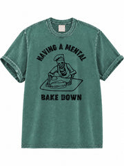 Skeleton Baker Washed T-Shirt