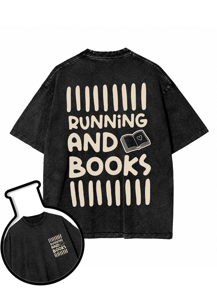 TIRED RUNNERS COFFEE CLUB Washed T-Shirt