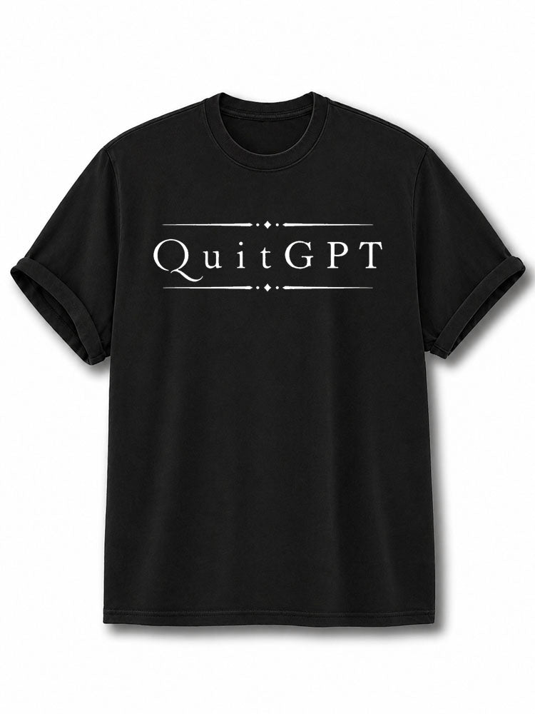 Quit GPT Cotton Shirt