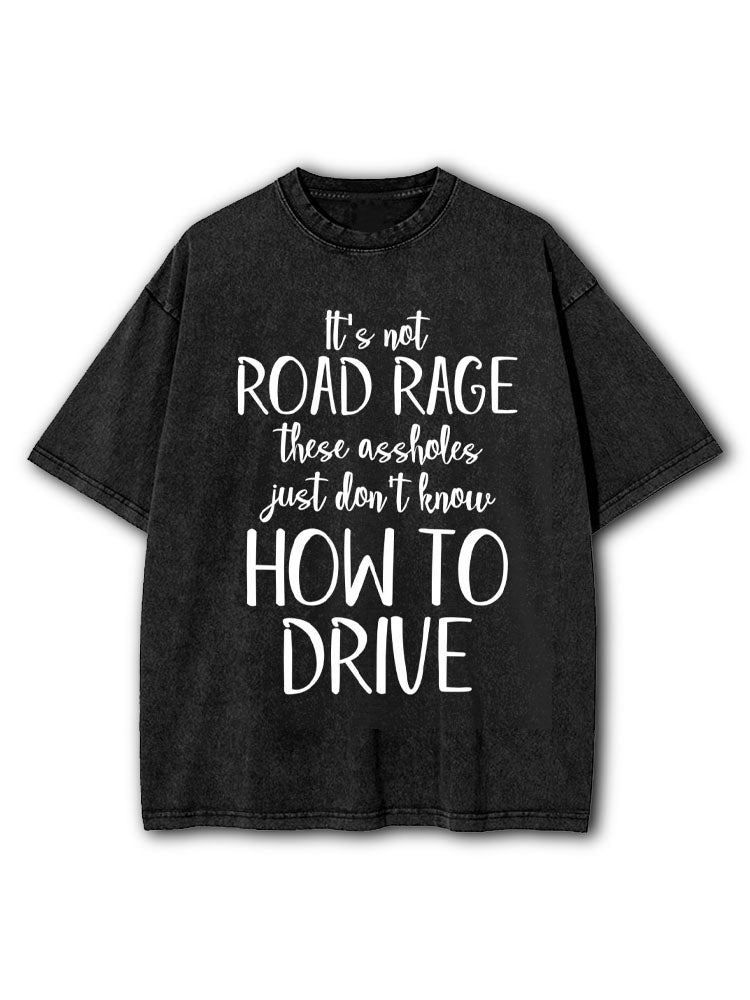 Big Guys Rule Washed T-Shirt