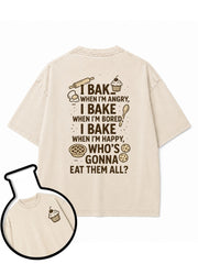 I BAKE Washed T-Shirt