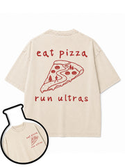 eat pizza run ultras Washed T-Shirt
