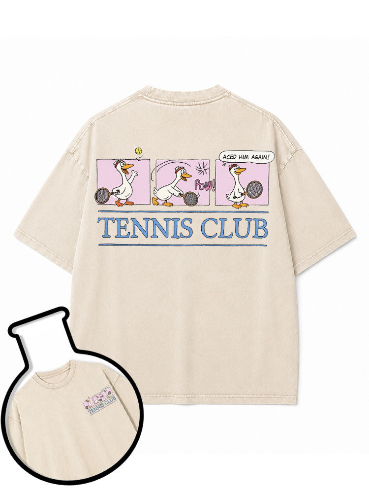 TENNIS CLUB Washed T-Shirt