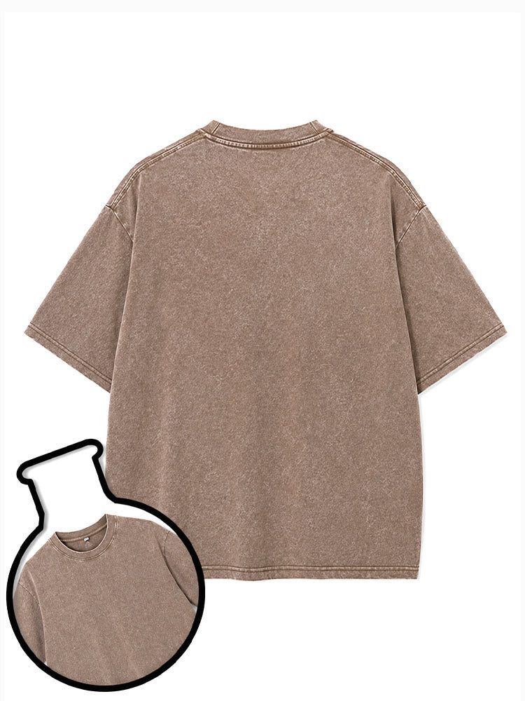 Solid Washed T-Shirt