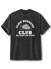 Slow Runners Club Washed T-Shirt