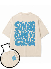 Sunday Running Club Washed T-Shirt