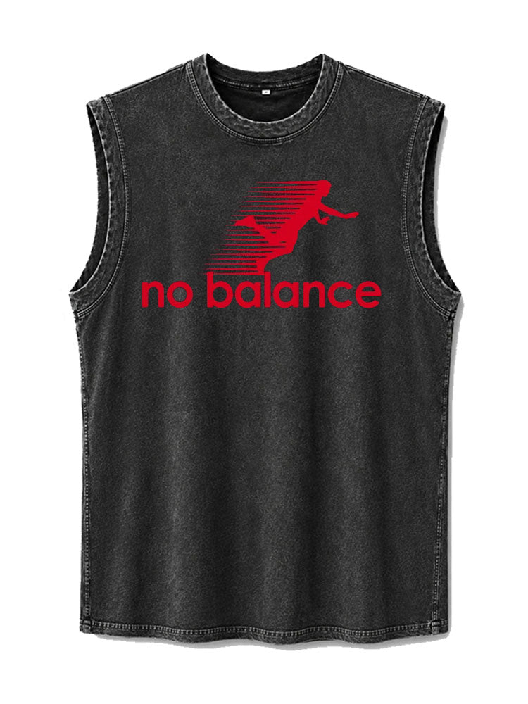 No Balance Washed Tank Top