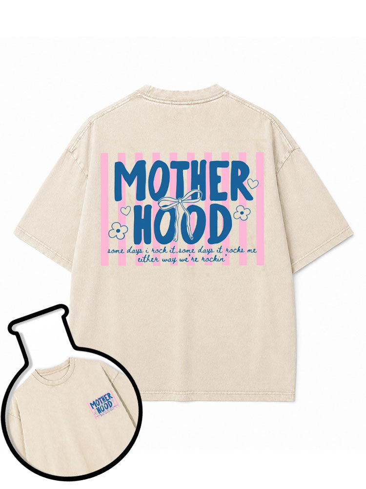 MOTHER HOOD Washed T-Shirt