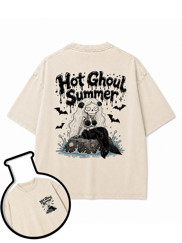 Hot Ghoul Summer Washed T-Shirt