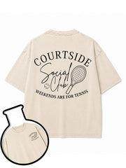 WEEKENDS ARE FOR TENNIS Washed T-Shirt
