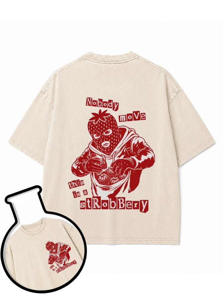 This is a Stroberry Washed T-Shirt