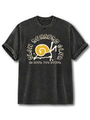 Slow Runners Club Washed T-Shirt