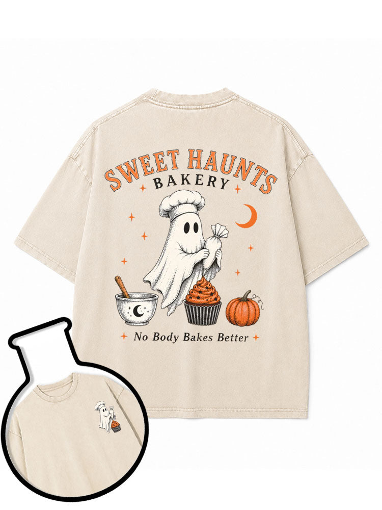 SWEET HAUNTS BAKERY Washed T-Shirt