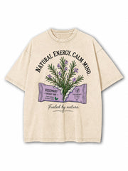 Natural Energy Clam Mind Washed T-Shirt