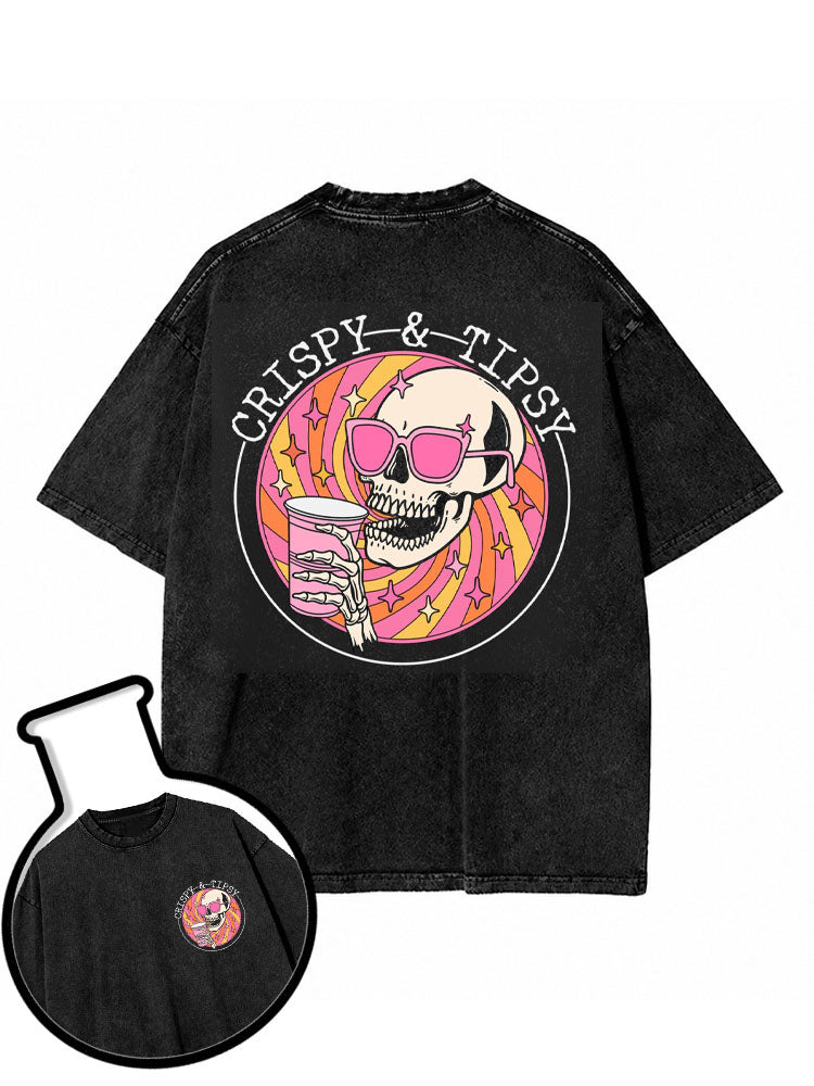 Crispy Tipsy Washed T-Shirt