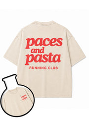 paces and pasta Washed T-Shirt