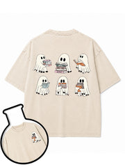 Halloween Reading Club Washed T-Shirt