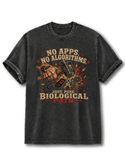 No Apps Washed T-Shirt