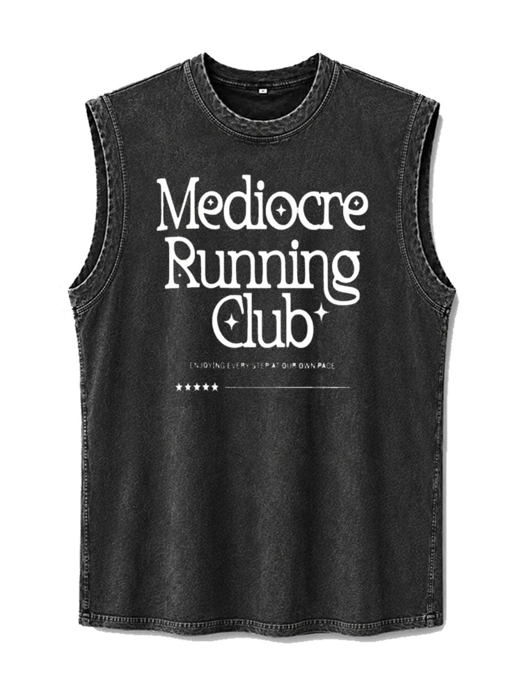 Mediocre Running Club Washed Tank Top