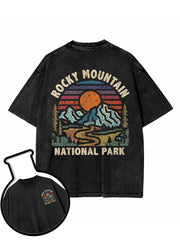 ROCKY MOUNTAIN NATIONAL PARK Washed T-Shirt