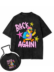 GUESS WHO’S BACK Washed T-Shirt