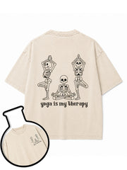 yoga is my therapy Washed T-Shirt