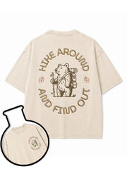 HIKE AROUND AND FIND OUT Washed T-Shirt