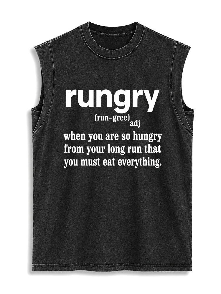 Rungry Vintage Washed Cotton Tank Top