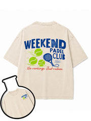 WEEKEND PADEL CLUB Washed T-Shirt